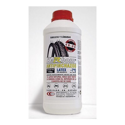 BOMPAR Liquido antipinchazos tubeless y Camara latex karbom