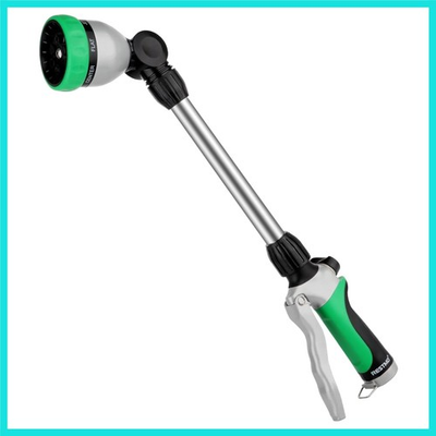 #ad Metal Watering Wand Heavy Duty Garden Hose Wand with 180° Swivel Ratcheting ... $35.05