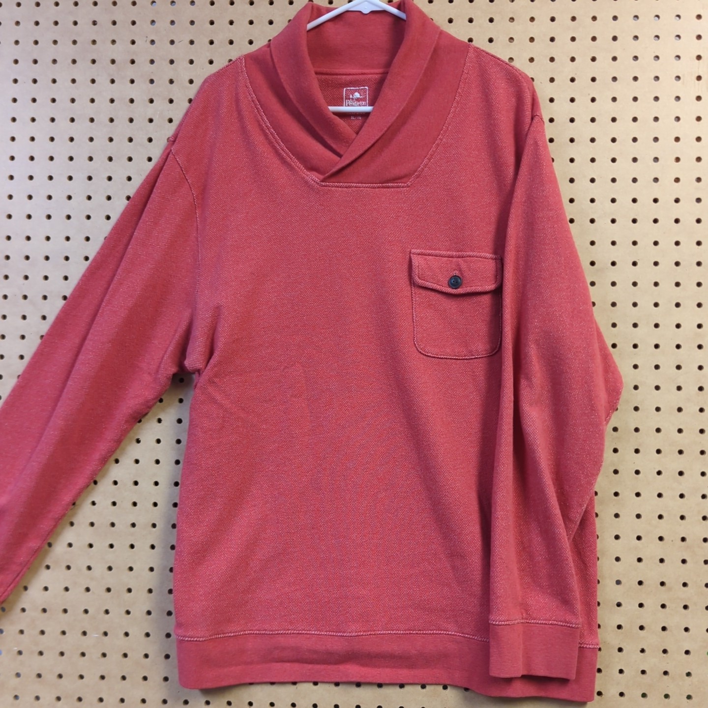 Surf Pendleton Shawl Collar Pullover Sweater, Men… - image 1