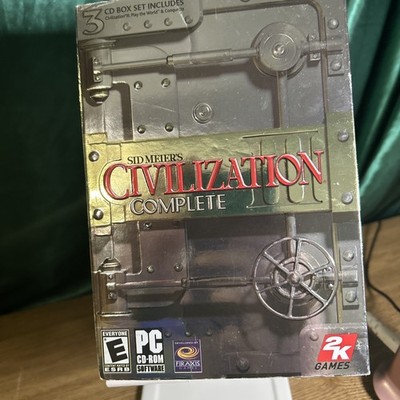 Sid Meiers Civilization III Complete (PC 2004) Boxed 3 CDs