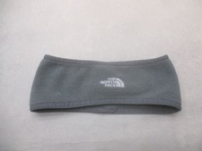 The North Face One Size Womens Gray Fleece Logo Outdoor Warm Headband 11B