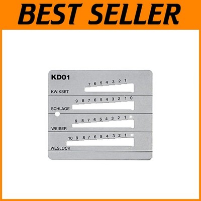 4-in-1 Key Decoder - Stainless Steel=/-