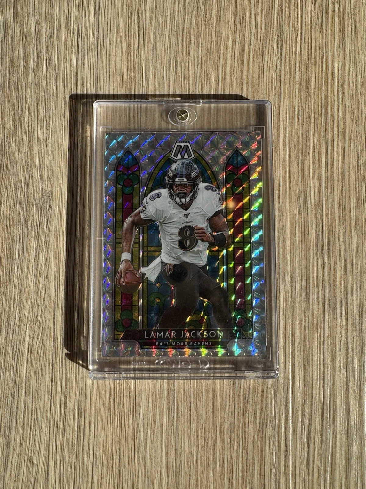 2020 Panini Mosaic - Stained Glass Lamar Jackson #SG3
