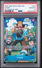 2025 One Piece EB02 EN Usopp Alternate Art #022 PSA 10 GEM MINT
