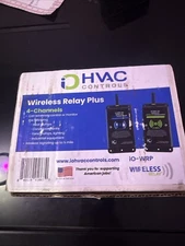 IO HVAC Controls Wireless Relay Plus Remote Control Transmitter Lot of 2
