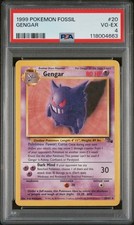 Pokémon Gengar Fossil Unlimited 20/62 PSA 4 on eBay
