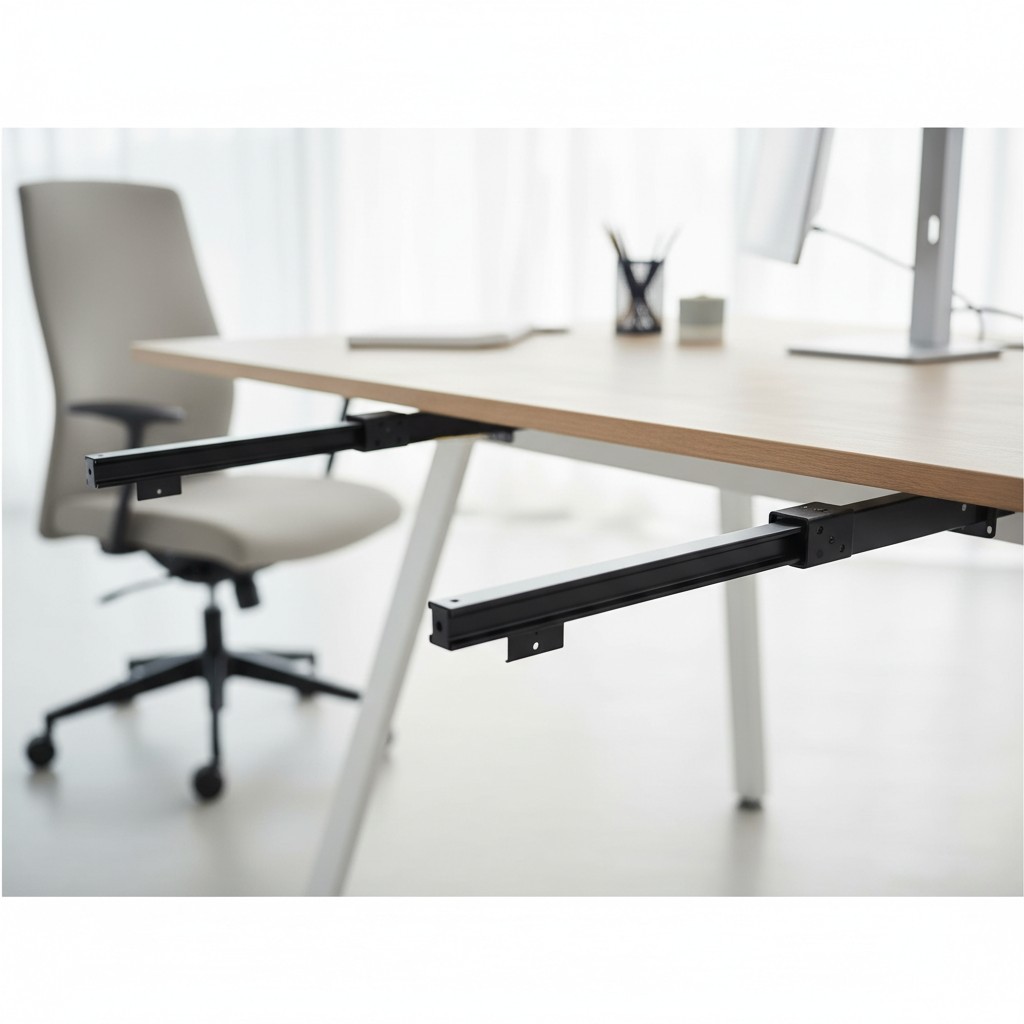 12-Inch Metal Keyboard Slide with Ball Bearings - Smooth & Durable