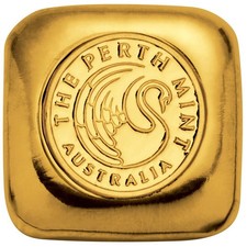 1 oz Gold Bar - Perth Mint - Cast 999.9 Fine 4616.82 per troy oz