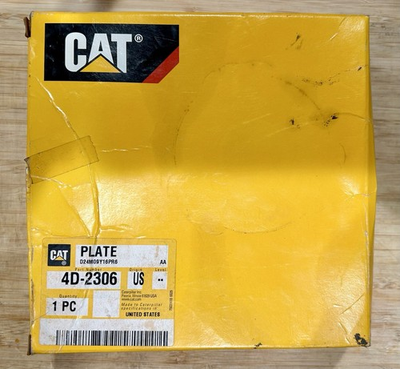 #ad NEW OEM CAT 4D 2306 4D2306 Brake Valve Mount Plate Fit In Description $122.97