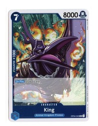 King OP04-045 Rare Foil Kingdoms of Intrigue One Piece TCG
