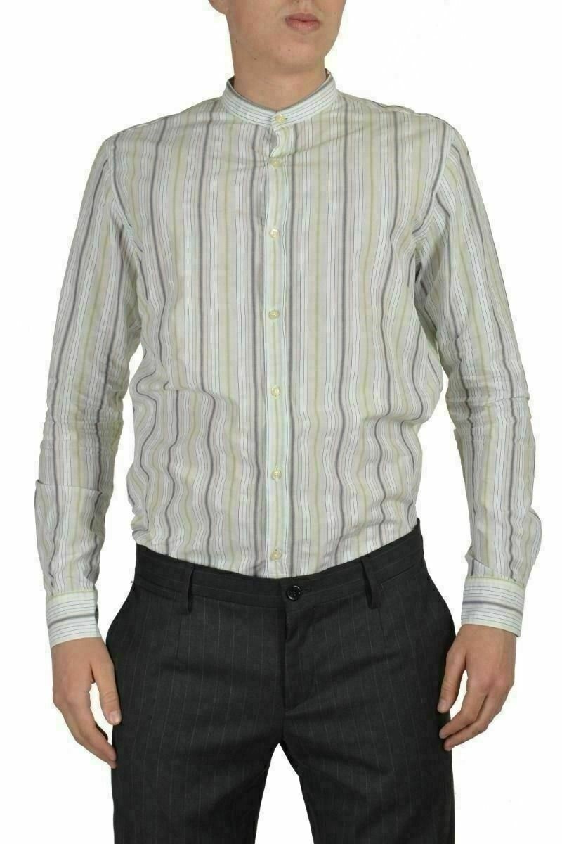 Мужская многоцветная рубашка Etro с длинным рукавом на пуговицах US 16 IT 41 18190₽