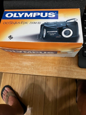 Olympus Stylus Epic Zoom 80 35mm Point & Shoot Film Camera for