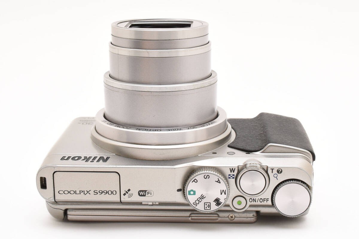 Nikon COOLPIX S9900 silver compact digital camera English