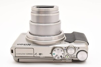 Nikon COOLPIX S9900 silver compact digital camera English language