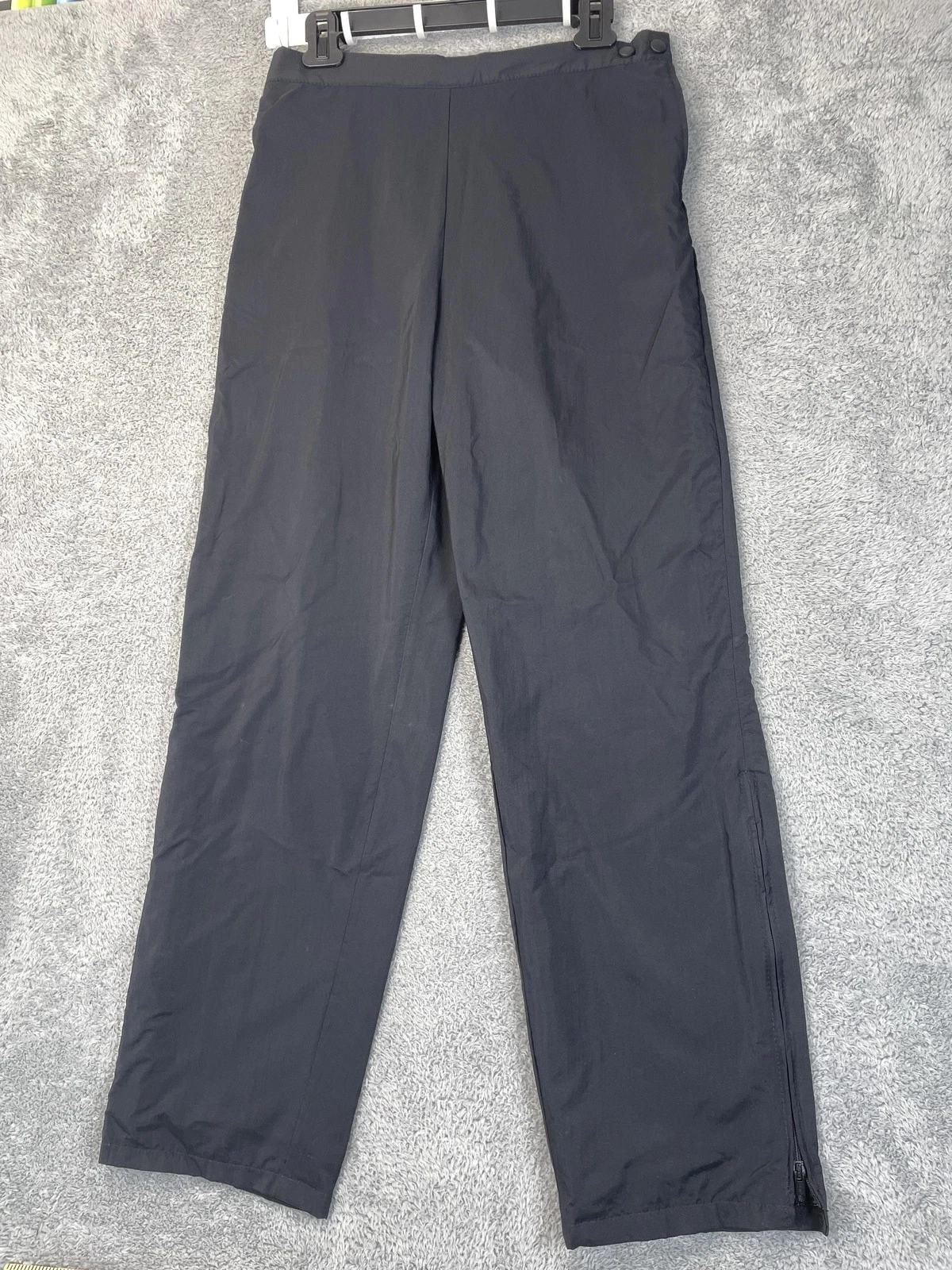 Forrester's Outerwear Pants Mens Medium Black Gore-Tex Rain Shell Waterproof USA
