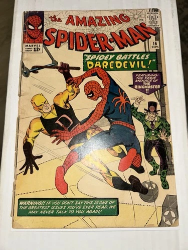 Amazing Spider-Man #16 1st x-over. APPARENT 2.0 GD