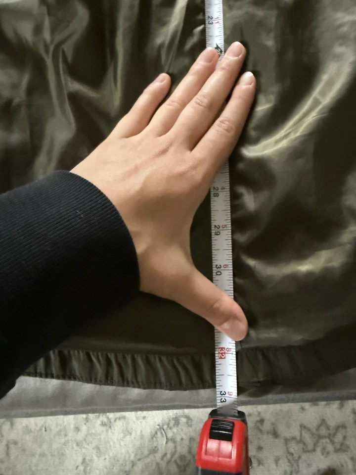 Michael Kors Hooded Anorak  Green Jacket Size Large - Image 4 of 4