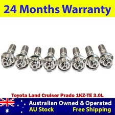 Titanium Exhaust Manifold Stud Kit For Toyota Land Cruiser Prado 1KZ-TE 3.0L