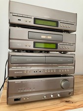 chaîne Hi-Fi empilable vintage Denon D-110 tuner CD cassette Ampli