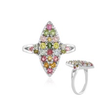 Cavill Ring Turmalin 1,24Ct Silber 925 Sterlingsilber Damen Schmuck
