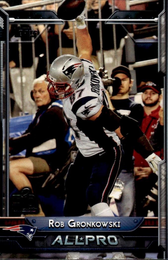 2015 Topps #263 Rob Gronkowski Super Bowl 50