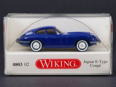 Wiking 080302 Jaguar E-Type Coupe Modellauto 1:87 wie NEU! OVP BL 1707-04-45