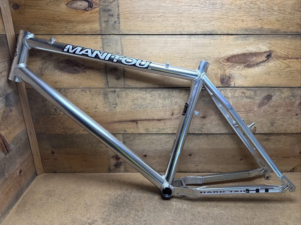 Vintage 1994 Manitou HT Hardtail 18.5 Mountain Bike Frame Easton Aluminum - Image 2 of 4