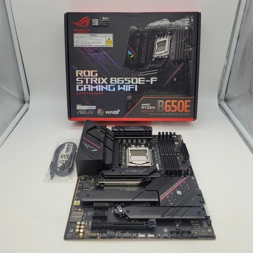 ASUS ROG Strix B650E-F Gaming WiFi AMD B650 AM5 ATX Motherboard -NOT WORKING-