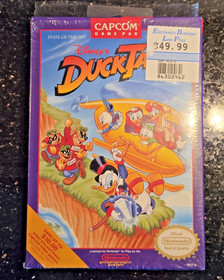 Disney's DuckTales (Nintendo NES, 1989) CIB -Beautiful Box still in Plastic wrap