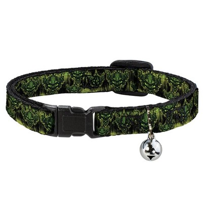 Cat Collar Breakaway with Bell Tattoo Johnny-Evil Clown NARROW Fits  (US IMPORT)
