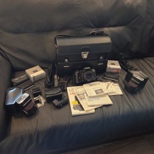 FILM TESTED WORKS Minolta Maxxum 700si 35mm Camera w/ 50mm f1.7, VC-700 Bundle