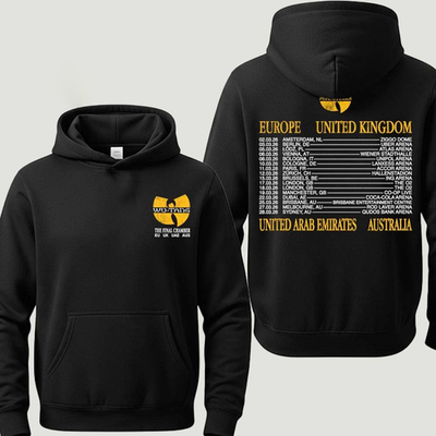 Wu Tang Clan The Final Chamber 2026 Tour Merch International