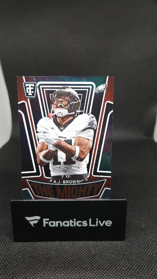 2024 Panini Totally Certified - The Mighty A.J. Brown #1 Mirror Red /249