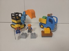 Lego Duplo Bagger & Lastwagen  Baustelle