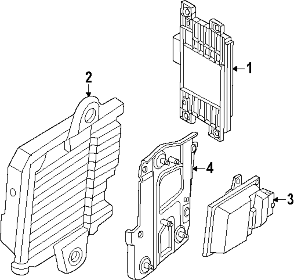 Genuine Nissan Control Module 237H0-6UA6A
