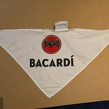 Bacardi Rum Bandana white shutterfly 