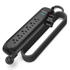 Power Surge Protector w/ 300 Joule Rating   Heavy Duty Surge Protector Power ...