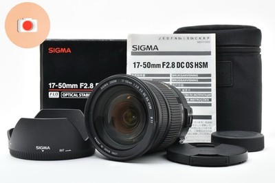 [Near Mint w/Box] Sigma 17-50mm F2.8 EX DC OS HSM Nikon F Mount From JAPAN #nao#