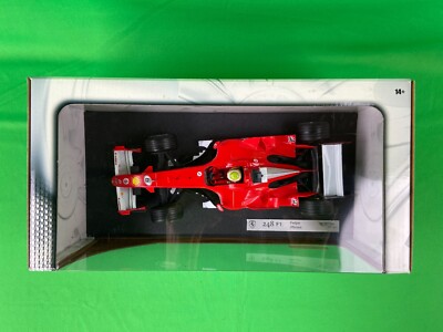 Hot Wheels Racing 1:18 Scale - Red Ferrari 248 F1 Felipe Massa NIB