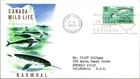 Canada 1968 FDC - Wildlife, Narwhal - Ottawa, Ont - J3945