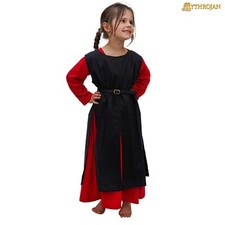 Medieval Kids Tabard for Renaissance LARP Child Cosplay Costume Fancy Dress