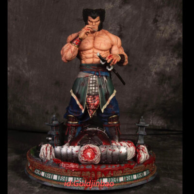 ATF Studio Samurai Wolverine Resin Model Painted 1/4 Scale H48cm