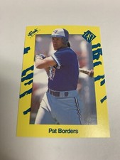 1990 Classic Baseball Pat Borders Toronto Blue Jays