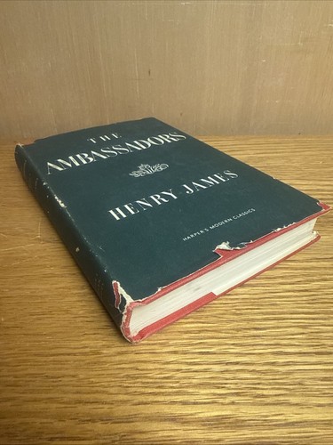 Vintage The Ambassadors BY: Henry James (Hardcover, Dustjacket 1948) - Picture 4 of 12