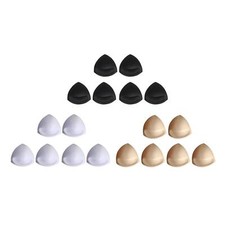 3-pak podkładek biustonosza, wkładki do miseczek biustonosza, zdejmowane oddychające podkładki wymienne gąbki