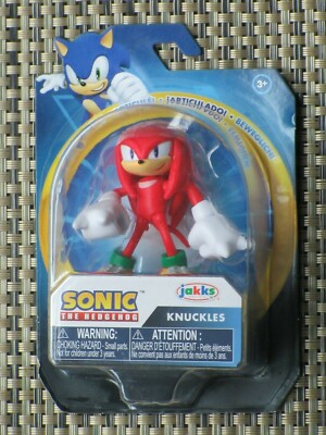 Jakks Pacific Knuckles action figure 2.5'' GO Sega Sonic the Hedgehog MOC