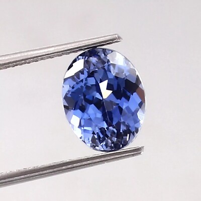 9.80 Ct AAA Natural Flawless Ceylon Blue Sapphire Oval Cut Loose Gemstone
