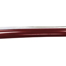 Vintage Style 7/8" Maroon & Chrome Side Body Trim Molding For Chevy Caprice