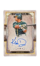 Khris Davis 2018 Topps Five Star Auto On-Card Athletics