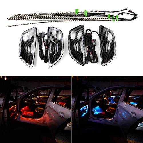 Dual Color Car Interior Led Ambient Door Light Stripes For BMW 5 Series